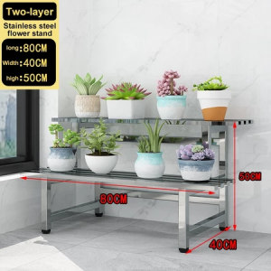 3/4 layer stainless steel plant stand outdoor steel plant stand outdoor and indoor flower stand
