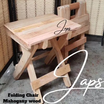 Folding Chair / Mahogany Wood Chair / wood chair