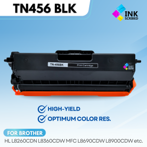 INKSCRIBED TN456 TN-456 Compatible Toner Cartridge for Brother HL-L8260CDN HL-L8360CDW MFC-L8690CDW MFC-L8900CDW