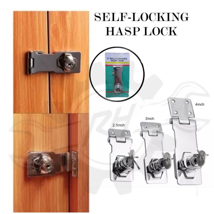 Safety Hasp Lock ( SelfLocking Hasp lock ) Safety Guard keyed Hasp