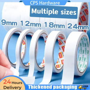 Double sided adhesive document paper white double sided adhesive thin transparent adhesive for industrial decoration
