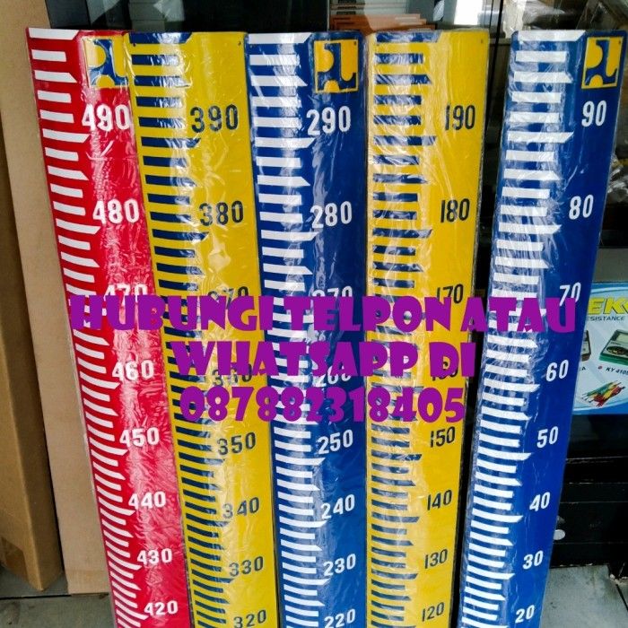 PEIL SCALE, PAPAN DUGA , ALAT UKUR KETINGGIAN PERMUKAAN AIR