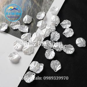 50 Cái Vỏ Sò Size 15x17mm Làm Cài Tóc Phụ Kiện Trâm Cài Cổ Trang Trang Sức Thủ Công - HPK520