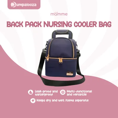 V-COOOL Medium Backpack Nursing Cooler Bag with Insulated Waterproof Compartment