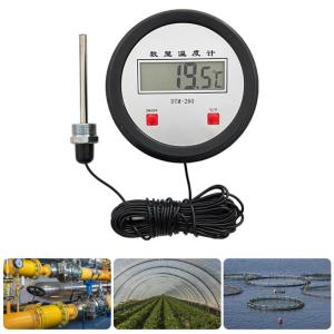 Nhiệt kế kỹ thuật số cảm biến nhiệt độ kỹ thuật số cho ứng dụng công nghiệp với hoạt động thân thiện với người dùng thăm dò dài