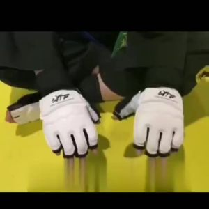 Taekwondo Equipment Kids Palm Protector Guard Gear Karate Boxing Judo Martial Arts Hand Ankle Gloves Protector WTF Approve