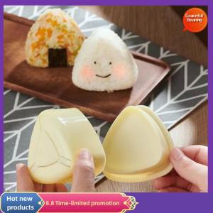 Graceful 2PCS DIY Sushi Mold Onigiri Rice Ball Food Press Triangular Sushi Maker Mold Japanese Home Kitchen Bento Accessories Tools