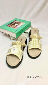 BELOVA Sandal Korea Outdoor Kasual Strap bahan rajut premium anti-slip slip on trendy 2024