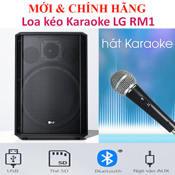 Loa karaoke Pin 4h Bluetooth LG XBOOM RM1 | Lazada.vn