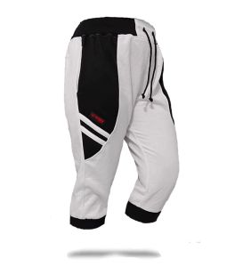 Celana jogger pendek pria wanita dewasa 3/4 jogger training olahraga