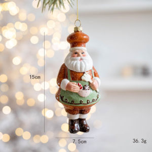 Perfect Mom and Baby Hand Painted Resin Xmas Ornament Candy Cane Gingerbread Donut Home Tree Holiday Party Decor