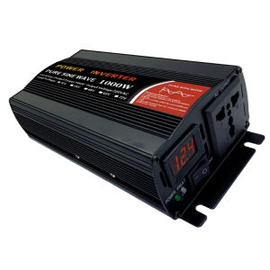 JUXING Power Inverter Pure Sine Wave 1000W/1800W/2000W/2600W/3000W Converter DC12V/24V/48V/60V to AC220V Use For Electric Vehicle Car Home Appliance Travel Adapter