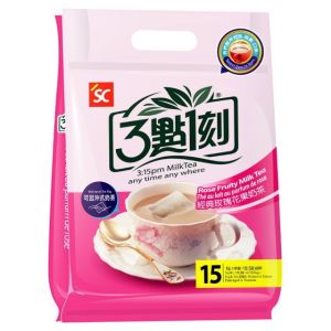 Direct from Taiwan 🇹🇼【3:15PM 3点1刻】Rose Fruity Milk Tea|Real Leaf Brew 三点一刻 经典玫瑰花果奶茶 (15pcs/bag)