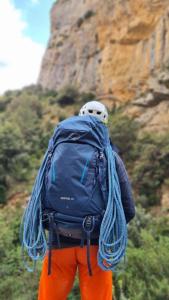 Osprey kestrel 38 และ stratos 50 กระเป๋าเดินทาง backpack เดินป่า