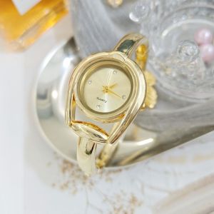 LUXERY Elegant Quartz Watch Open Design Gift Wristwatch Luxury Bracelet Watch