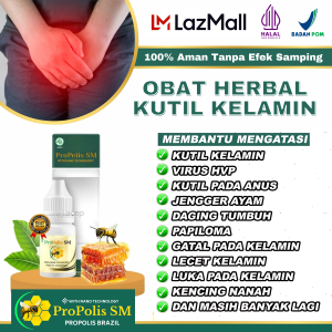 Propolis SM 100% Asli - Obat Kutil Kelamin Obat Penghilang Kutil Pria / Wanita Obat Papiloma