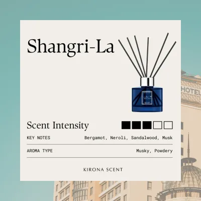 [KIRONA SCENT] Jewel Changi Inspired Reed Diffuser | Luxe Black 110ml | Hotel & Mall Scents