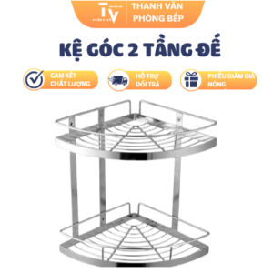 Kệ góc 2 tầng sole (TV1166)