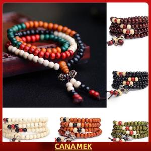 Miễn phí vận chuyển✨ 8Mm Tây Tạng Phật Giáo Mala Sandal Cầu Nguyện Hạt 108 Hạt Vòng Đeo Tay Vòng Cổ