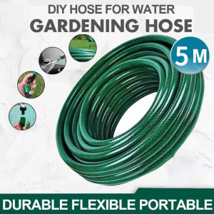 DecorGem Water Hose Heavy Duty PVC Garden hose set watering systems for gardening 1/2 inch with Nozzle support customization#RSG