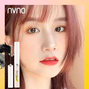 NVNOมาสคาร่า มาสคาร่าดัดผมบางและยาว กันน้ําและกันเหงื่อ ติดทนนานโดยไม่เป็นลม