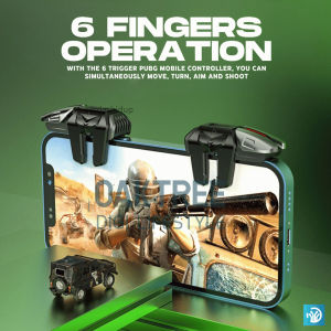 G21 Trigger Pubg FF Fps L1 R1 Gaming Six Finger Trigger Gaming