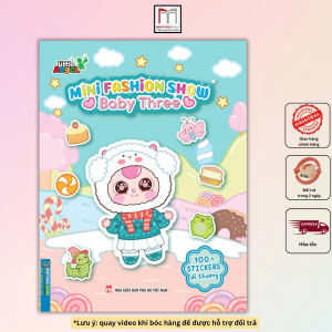 Sách - Sticker dễ thương Mini Fashion Show
