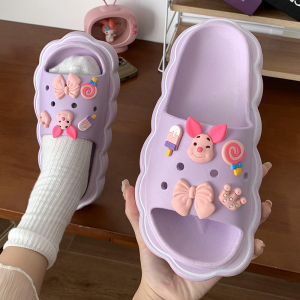 LHFriday สุดคุ้ม🔮 รองเท้าแตะ รองเท้าลำลอง รองเท้าแตะผู้หญิงแฟชั่น รุ่นใหม่ไม่ซ้ำใคร ใส่สบายสวยหรูดูแพง มีตัวติดสุดน่ารักน้องกระต่ายสายหวานโดนใจ🥳