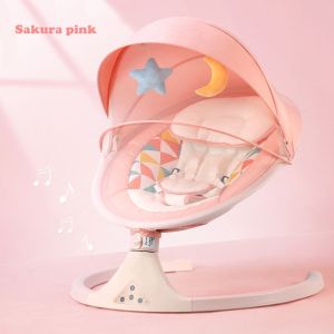 Baby Swing Rocker Cradle Electric Rocking Chair For Bluetooth Smart Crib
