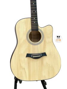 Diduo กีต้าร์โปร่ง 41" Acoustic Guitar 41" พร้อมกระเป๋า + ปิ๊กกีต้าร์ 3 อัน