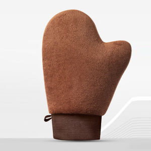 Body Lotion Glove Self-Tanning Mitt Double-Sided Prevents Sticky Hands Applicator Quick Dry Flocking Glove Makeup Applicator
