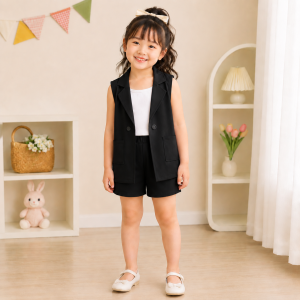 AYDA- Setelan Velin 3in1 Anak Perempuan Lucu 1-4tahun