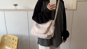 Student School Bag Harajuku Messenger Bag Japanese Style Shoulder Bag Womens Casual Bag Large Capacity Crossbody Bag Ins