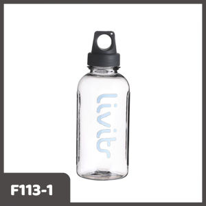 Botol Minum 500ml Aesthetic Portable Tempat Minum Sport Bening BPA Free