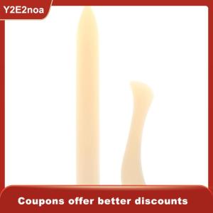 【Y2E2noa】 2Pcs Bone Folder Craft Tools Leather Scoring Folding Creasing Paper Accessory
