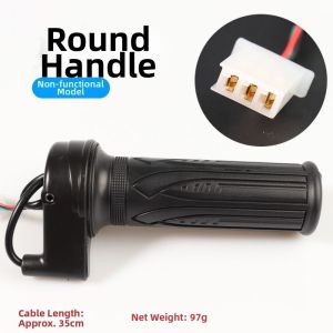 SJJL Đa phong cách Tay lái xe điện Nhựa Đen Tay ga xe đạp điện  Phổ quát Tay ga xe đạp điện kiểu xoay Phụ kiện công tắc đảo chiều