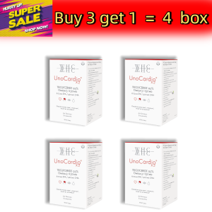 【Buy 3 Get 1 Free】WHC UnoCardio X2 Red Cap Fish Oil Softgel (60 Capsules) Protect Cardiovascular System Regulate Blood Lipids Stabilize Blood Pressure