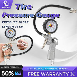 REAIM Tire Pressure Gauge 220 PSI Air Chuck Fit for Auto Car Motorcycle Bicycle High Precision Digital Tire Pressure Gauge with Quick Connect Coupler