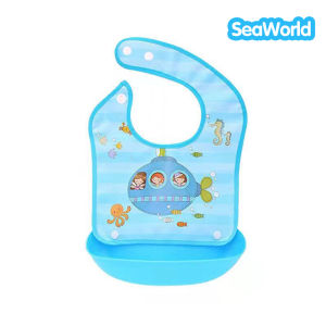 Celemek Makan Bayi Kartun Lucu Slaber bayi Waterproof