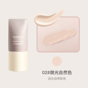 NOVO Liquid Foundation & Concealer 💄 NOVO粉底液&遮瑕二合一 Cecair Konsiler Penutup Cela Kawal Minyak Kalis Air Pelembap Tahan Lama Waterproof Oil Control Long Lasting