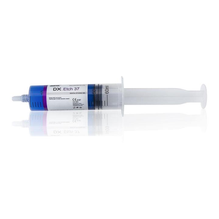 Gel Incisione Acido Dentale Dentex 37% - 5 Ml Siringa Per Trattamenti Endodontici E Odontoiatria