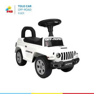 Mobil Mobilan Anak Jeep Tolo Car PMB Off Road K 601 Mainan Mobil Dorong PMB TOLOCAR K601 off-road Mainan Mobil Ride ON bisa dinaikin Manual tanpa AKI dan Pendorong