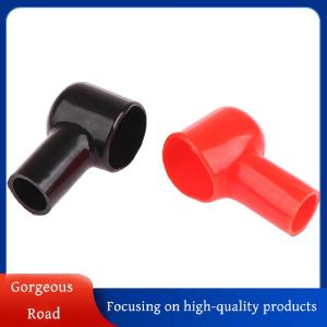 [Gorgeous] Hot Sale 1Pair Car Battery Negative Positive Terminal Covers Cap Boat Insulating Protector Battery Insulating Covers Car Accessories