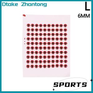 Dtake 100Pcs Fishing Lure Eyes Holographic Fly Tying Fishing Bait Sticker 3D 3 4 5 6MM DIY Artificial Fish Eyes Bait Fish Eyes Sticker