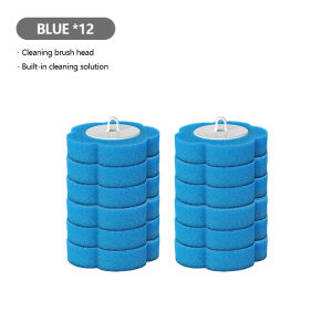 Disposable Toilet Brush Wall Mounted Toilet Cleaner And Replaceable Brush Head For Bathroom Toilet