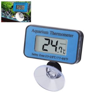 DOHOHO Màn hình LCD Nhiệt kế bể cá Chống thấm nước có giác hút Nhiệt kế chìm Di động Độ chính xác cao
