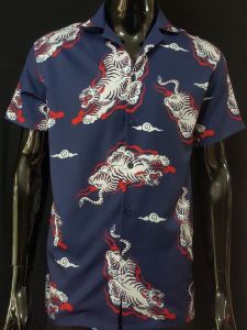 เสื้อฮาวายลายเสื้อญี่ปุ่น ผ้าไหมอิตาลีใส่สบาย