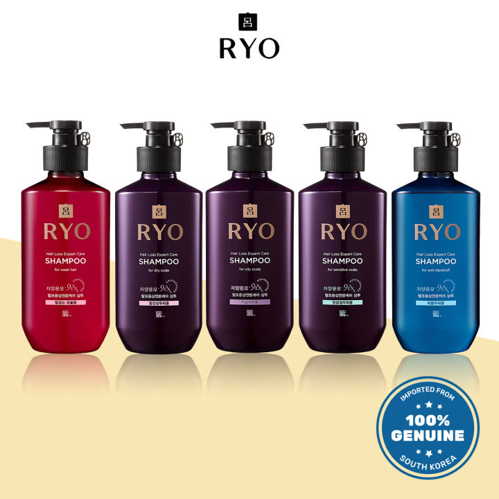 RYO Hair Loss Expert Care Shampoo 400ml Oily Hair, AntiDandruff