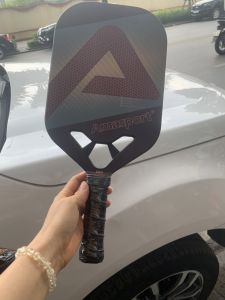 Vợt Pickleball AMA JP80-2 Sợi Carbon 13mm Đạt Chuẩn USA Tặng Kèm Bao Phụ Kiện Chính Hãng