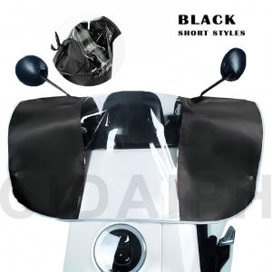 2in1 Extended Long Waterproof Sunproof Motor Cover for Motorcycle Protection in Black Red Blue Grey